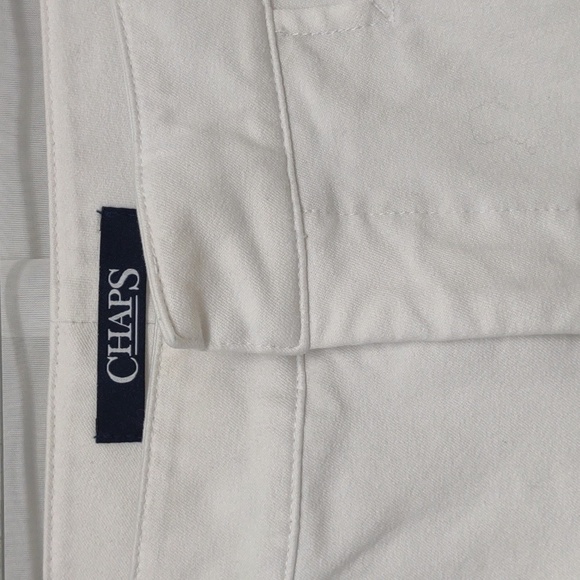 Chaps White Denim Capris, size 6 - Picture 3 of 9